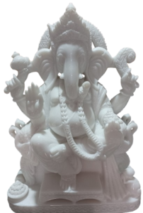 Ganesh Ji Marble Murti by Radhika Marble