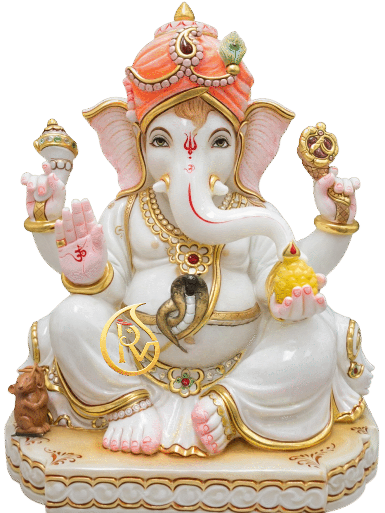 Makrana marble Ganesh god idol
