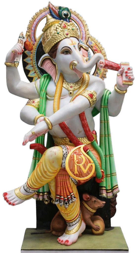 Premium marble Ganesh sculpture India